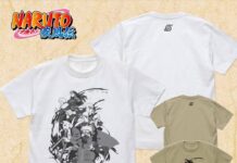 Naruto Shippuden T-Shirts Featuring Hokage, Jutsu & More Drop from COSPA in Summer 2025