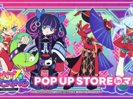 New Panty & Stocking Pop-Up: TRIGGER Artwork Debuts at Shinjuku Marui Men