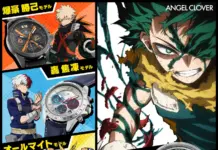 Wear Your Quirk — My Hero Academia × ANGEL CLOVER Collaboration Watches Unveiled