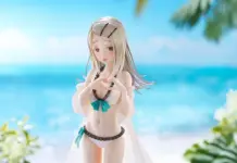 Gakuen Idolmaster’s Hiro Shinosawa Gets a 1/7 Swimsuit Figure with an AmiAmi Exclusive Poster