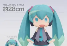HELLO! BIG SMILE Debuts: 28-cm Hatsune Miku Figure Celebrates One Million Milestone