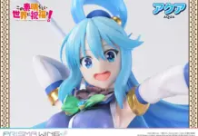 Prisma Wing’s 1/7 Scale Aqua Figure Turns the Konosuba Goddess into a Dynamic Centerpiece